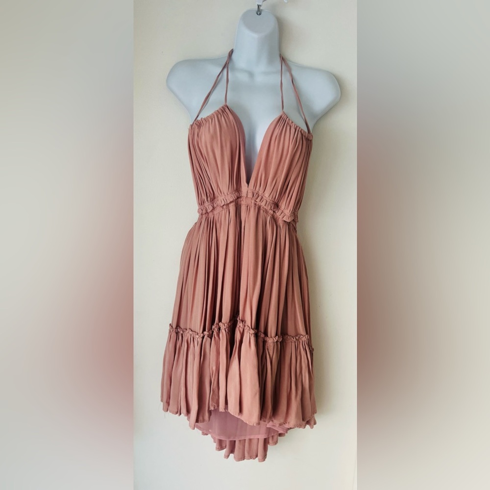 STORIA Open Back Mini Sundress S